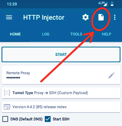 Airtel Http Injector free browsing config file April 2020 2