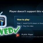Player doesn't support this video format Vidmate