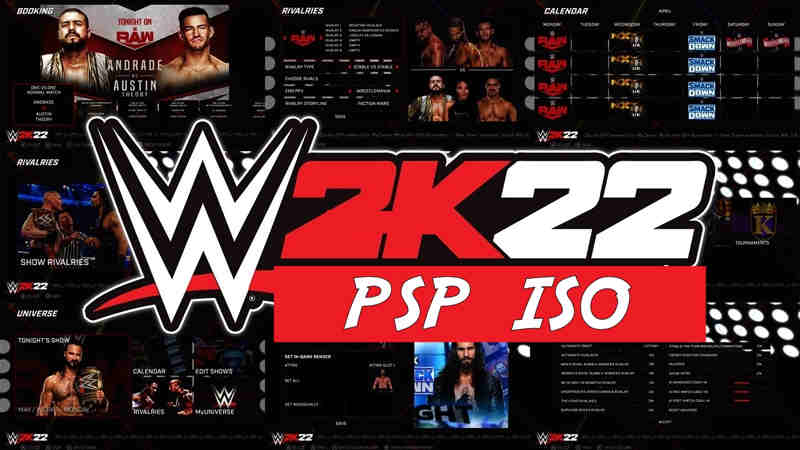 WWE 2K22 PSP ISO