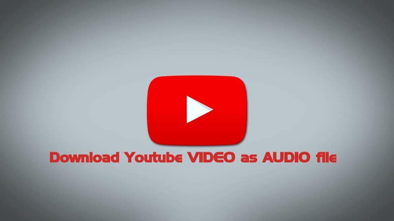 Download YouTube video as Audio