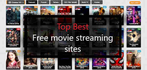 Free movie streaming sites