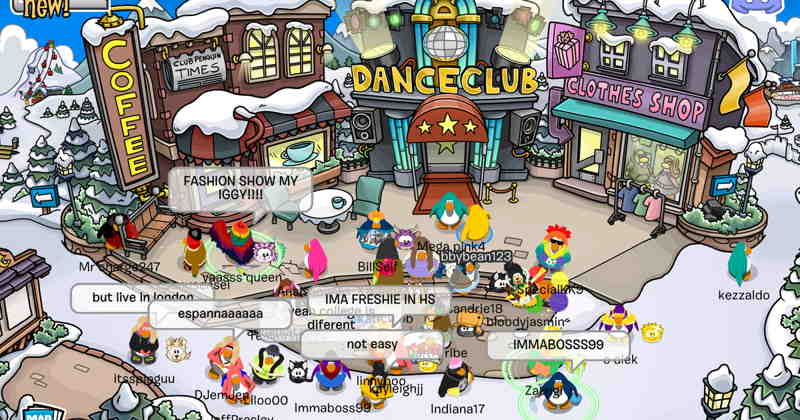 Club penguin competitor