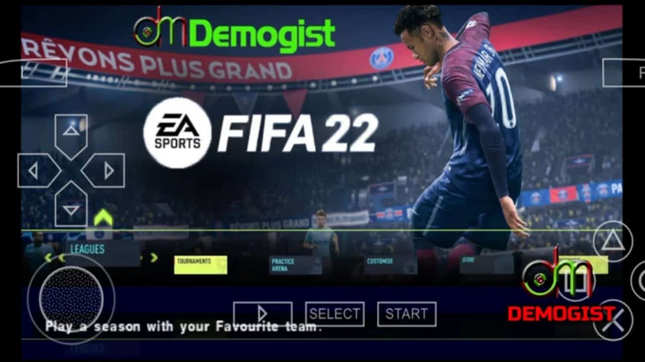FIFA 22 PPSSPP ISO File Download for Android (FIFA 2022 PSP) in 2023