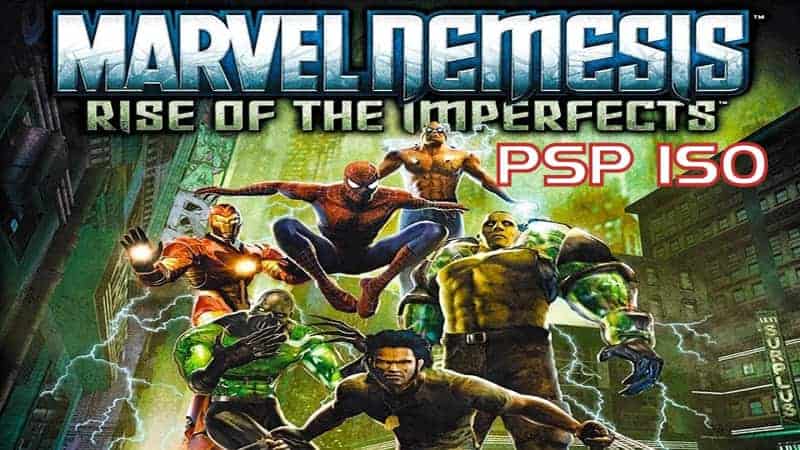 Download Marvel Nemesis Rise Of The Imperfects PSP ISO | PPSSPP games 1