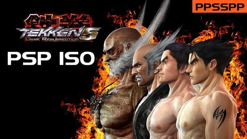 Tekken 5: Dark Resurection PSP iso file | PPSSPP Highly compressed 1