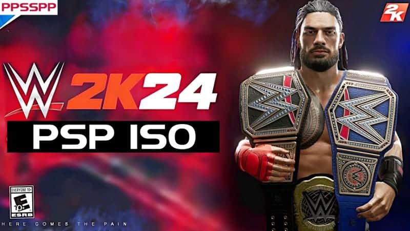 WWE 2K24 PSP ISO